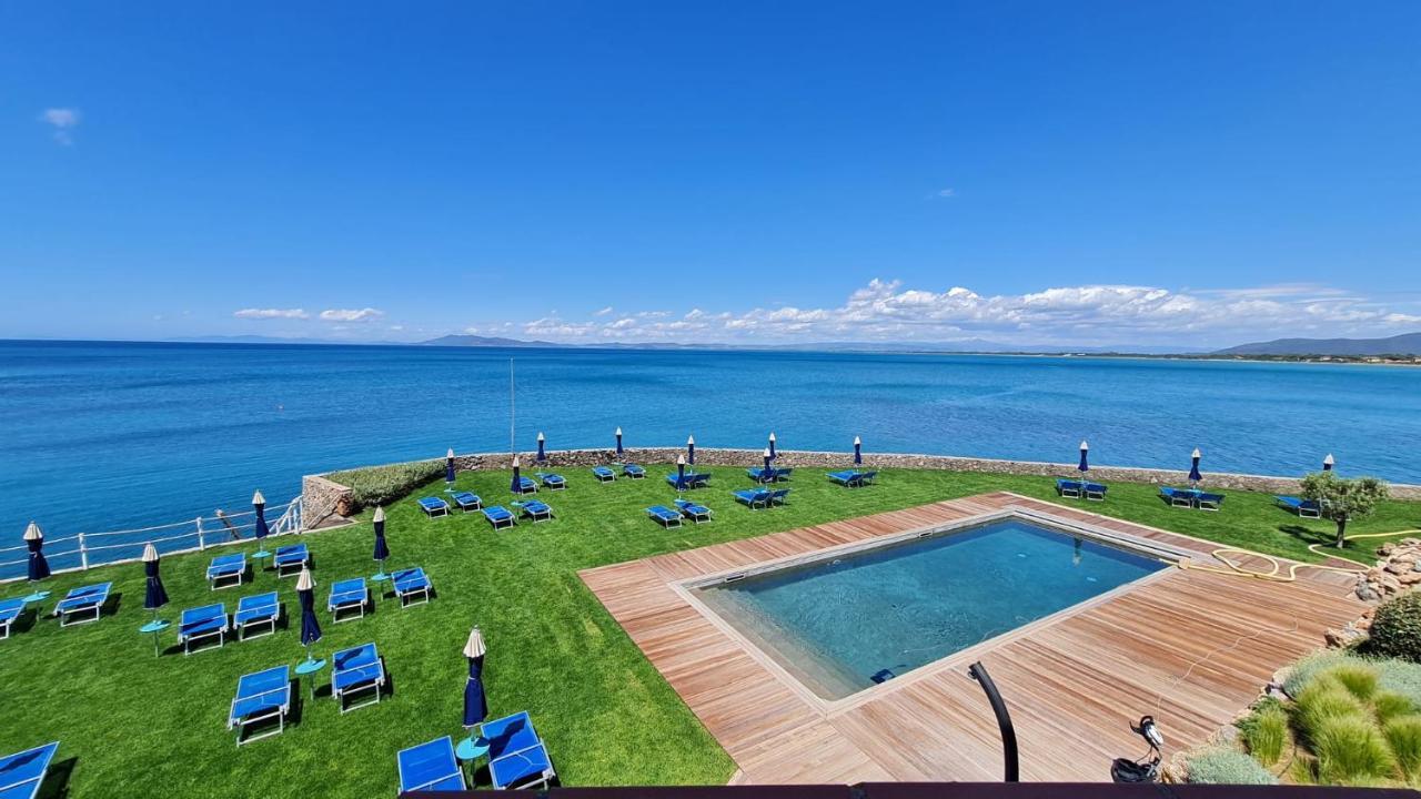 Hotel Villa Domizia Порто Санто Стефано Екстериор снимка