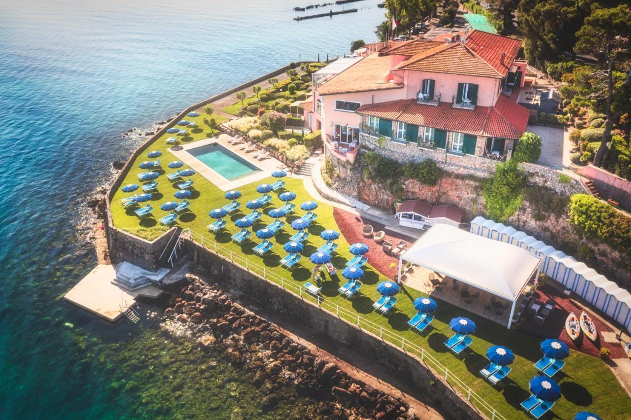 Hotel Villa Domizia Порто Санто Стефано Екстериор снимка